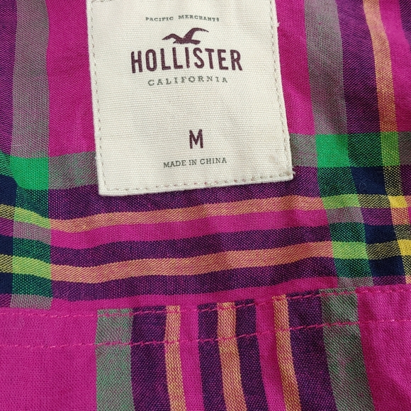 Hollister plaid Button up shirt - Picture 3 of 3